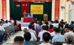 Xã Nghĩa Mai tham dự trực tuyến Lễ công bố Nghị quyết sắp xếp đơn vị hành chính cấp xã